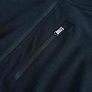 CUSTOM alta calidad al por mayor Hombres Normal 100% Merino Wool Zip Hoodie - Product Image 2