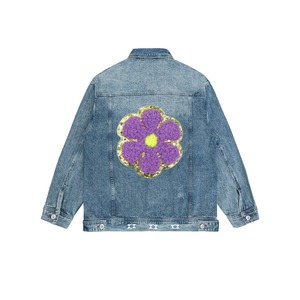 2024 nouvelle mode personnalisé Chenille patchs pas de minimum noël serviette patchs sororité Chenille Patch broderie varsité veste - Product Image 1