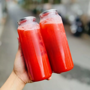 Pavico กระป๋องชานมพลาสติก PET ใสขนาด250มล.-550มล. พร้อมฝาพิมพ์สกรีนสำหรับเครื่องดื่มกาแฟโซดา - Product Image 6