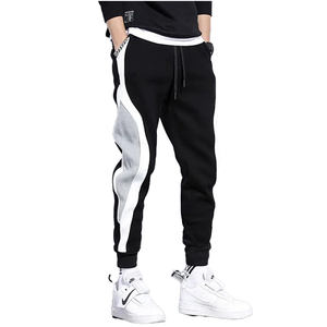 New Stylish <b>Men's</b> Sweatpants <b>Trousers</b> Breathable Drawstring Color Block Comfort Casual <b>Sports</b> Stylish Black Grey <b>Men</b> <b>Trouser</b> - Product Image 5