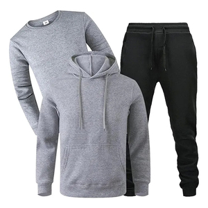 Chándal Deportivo Personalizado de Invierno para Hombre - 100% Algodón, Talla Grande, Transpirable, con Forro Polar - Product Image 4