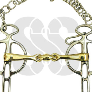 Nouvel Arrivage Mors de dressage pour chevaux de qualité supérieure, tendance et doux, en acier inoxydable, avec support latéral stable pour éviter le glissement du mors - Product Image 4