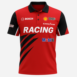 Diseña tu propio Polo personalizado Logotipo de bordado por sublimación Ligero Precio de fábrica Último diseño Tallas grandes - Product Image 3