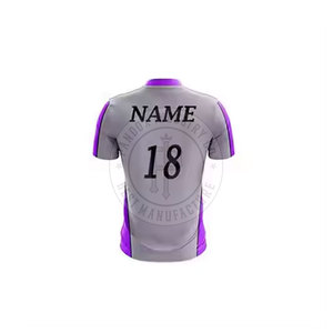 Hot Selling Best Design Customized Logo Printing 2025 Team Sports Wear <b>Cricket</b> Uniform In Different Colors - Product Image 2