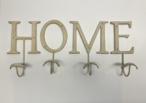 New & Modern Design Metal & Wood Home Latter Four Set Wall <b>Hook</b> Wall Mounted Rose Gold Finished Hanging Towel <b>Hook</b> <b>For</b> Home - Product Image 4