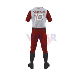 Venta al por mayor OEM y ODM de moda personalizada sublimación béisbol Jersey transpirable manga corta uniforme con botones para los hombres - Product Image 3
