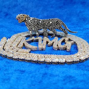 Colgante de diamante de plata helada 925 colgante de diamante de alta calidad colgante de Hip Hop colgante de Cruz personalizado - Product Image 6