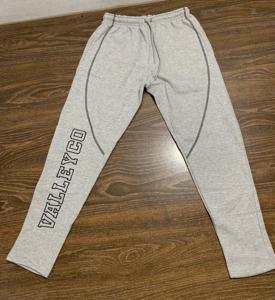 Conjunto de chándal desgastado para hombre, chándal de manga larga para correr, traje de sudor de 2 piezas, chándales bordados desgastados con lavado ácido para hombre - Product Image 5