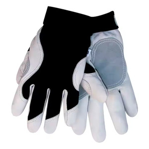 Vaca Split Industrial Heavy Duty Garden Resistente a cortes Seguridad Protección Calentado Trabajo Mano Guantes de construcción de cuero - Product Image 4