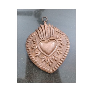 Cœur Sacré en Métal avec Tampon Thème Amour Pour Décoration Maison - Product Image 3