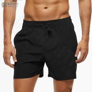 Shorts Deportivos de Gimnasio para Hombre, con Logotipo Personalizado, Secado Rápido, Color Sólido, Transpirables, Cintura Media, Estilo Casual para Playa y Natación - Product Image 4