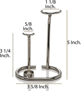 Cepillo de pelo sintético negro premium para barbería, rasuradora recta para afeitar hecha de acero inoxidable de la mejor calidad. - Product Image 6