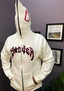 Sweats à capuche décontractés d'hiver pour hommes, couleur unie, coupe régulière 100% coton, conception de poche écologique et respirante - Product Image 5