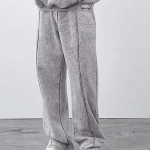 เสื้อฮู้ดผ้าฝ้าย450แกรมสำหรับผู้ชายเสื้อมีฮู้ดซักสองชั้นแบบสวมหัวมีฮู้ดโอเวอร์ไซส์ออกแบบได้ตามต้องการ - Product Image 4