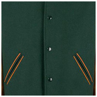 Veste universitaire pour homme de haute qualité, coupe ajustée, devant droit, en laine respirante, design tendance pour l'hiver, élégante, deux pièces, livraison rapide