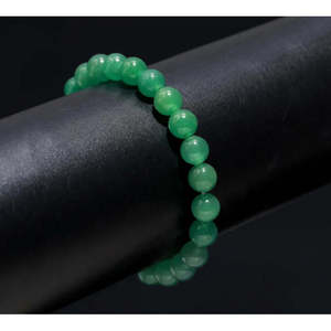 Pulsera de Cristal de Aventurina Verde de 7 Pulgadas con Cuentas de 8 mm, Protección Espiritual, Cristal Curativo, Brazaletes de Cristal de Protección Espiritual - Product Image 2