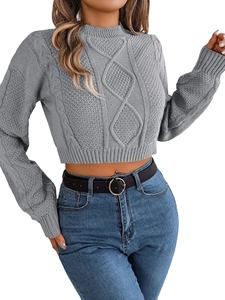 Camiseta Corta Elegante de Talla Grande con Mangas Cortas y Ligeramente Acampanadas, Sexy y Ajustada, Bordada, 100% Algodón, para Otoño e Invierno, Informal, para Fiesta, Estilo Urbano - Product Image 2