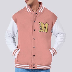 High Quality Custom Made Lettermen <b>Jacket</b> for <b>Men</b> Comfortable <b>Long</b> Sleeves with Stand Collar Winter Season - Product Image 1