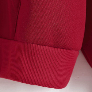 เสื้อมีฮู้ดผ้าฟลีซแบบรูดซิปสำหรับผู้ชายผ้าคอตตอนมีฮู้ดกันน้ำพิมพ์ OEM กำหนดได้เอง - Product Image 6