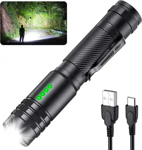 L28 High Lumen Rechargeable Torch For Home Camping Emergencies Handheld Flashlights