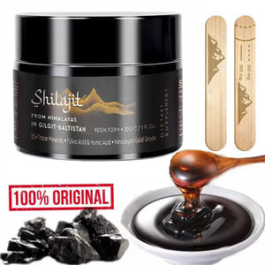Résine de Shilajit de l'Himalaya Extrait de plantes sauvages cultivées avec 5% d'acide fulvique 85 + Trace Minéraux Force Endurance et soutien immunitaire - Product Image 1