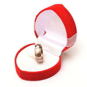 Boîte à bague carrée classique Burraq faite à la main en Mokume Gane avec sertissage clos, idéale pour le quotidien, cadeau parfait pour papa, mari, petit ami, OEM - Product Image 6