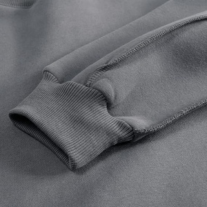 Sweat-shirt court pour femme en gros, avec logo personnalisé, en molleton épais 300 GSM, à manches longues, coupe ample - Product Image 2