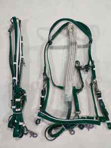 Bridon d'endurance en cuir de qualité supérieure, fabriqué à la main pour un confort optimal, parfait pour l'entraînement des chevaux, la course et l'équitation professionnelle - Product Image 2