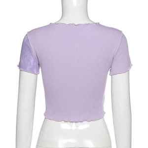 Nouveaux hauts courts tendance pour femmes, sweat-shirts à fermeture éclair, col rond, coton biologique écologique, jogging, survêtements de printemps, sexy - Product Image 3