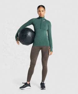 เสื้อแจ็กเก็ตการนำลองวิ่งสำหรับผู้หญิง,เสื้อรัดกล้ามเนื้อแขนยาวมีซิป2022น้ำหนักเบาสำหรับฝึกโยคะปี1/4 - Product Image 4