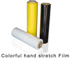 Rollo de película estirable para embalaje de plástico, embalaje de artículos pequeños, película Dtf, tamaño personalizado, envoltura de paleta de Color, película estirable Lldpe para agricultura - Product Image 3