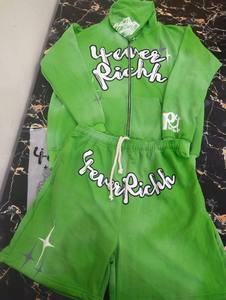 Camisa de cuero de lujo para hombre de alta calidad Collage personalizado pu cuero zip up camisa hip hop manga corta de gran tamaño - Product Image 4