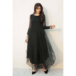 Ensemble pour femmes en mousseline de soie brodée PR-558 - Product Image 3