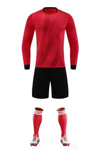 NOUVEAU Style Survêtement de football à haute élasticité LOGO personnalisé Hommes Respirant à manches longues Football Training Sportwear - Product Image 4