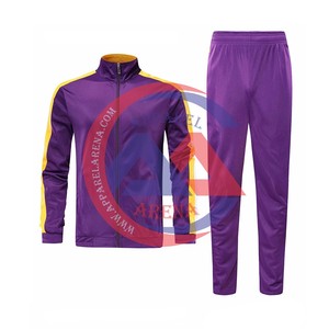Conjunto Deportivo para Hombre al Mejor Precio, 2 Piezas, Traje para Correr, Conjunto Deportivo para Calentamiento, Traje Deportivo Morado para Hombre - Product Image 1