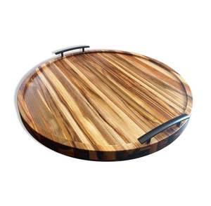 DISEÑO ÚNICO Y CON ESTILO DE BANDEJA DE SERVICIO REDONDA CON ESMALTE EN DIFERENTES TAMAÑOS - Product Image 4