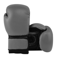 Gants de boxe en cuir de vachette de haute qualité, design 2026, avec logo personnalisé imprimé, pour le kick-boxing et le combat, à lacets