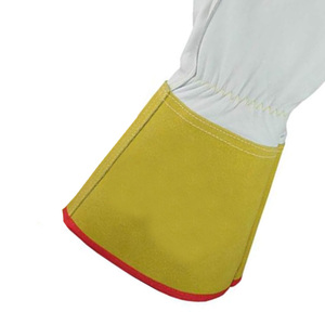 Gants TIG en cuir industriel de haute qualité pour le soudage des applications MIG de bâton de sécurité Usine directe du Pakistan pour une utilisation professionnelle - Product Image 4