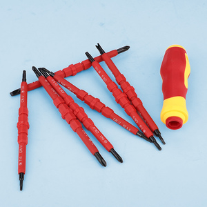 Destornillador <span class=keywords><strong>Triangular</strong></span> Manual de Precisión Multifuncional de Plástico para Herramientas de Ferretería, Aislado Eléctricamente, Grado Industrial, 3 Años - Product Image 2