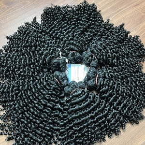 MEJOR VENTA: Extensiones de pelo rizado de vapor Máquina de pelo rizado vietnamita doble trama calidad de lujo grande en stock - Product Image 4