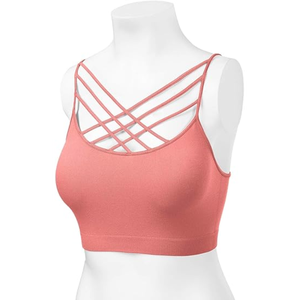 Soutien-gorge de Yoga haute élastique pour femmes respirant confortable pour la course en plein air Fitness Gym femmes Yoga soutien-gorge - Product Image 4