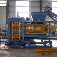 Machine automatique de fabrication de blocs QT10-15 pour l'Afrique de l'Ouest et du Nord avec système hydraulique PLC