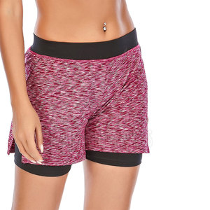 Pantalones cortos transpirables de calidad para mujer, pantalones cortos para mujer con bolsillos móviles, pantalones cortos de uso deportivo para mujer - Product Image 5