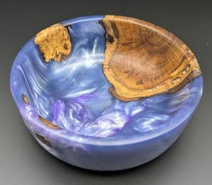 Best Designers <b>Bowls</b> 2025 <b>Large</b> <b>Bowl</b>, Resin & Wood Salad Best Decorative Wood Serving Snacks & Salad Desserts Soup - Product Image 5
