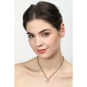 NOVAMART Fine Pure Silver Mangalsutra Cultural Collectible Jewelry Gift for <b>Wives</b> Wholesale Export - Product Image 5
