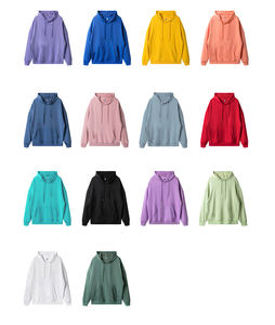 เสื้อกันหนาวผ้าฝ้าย260GSM ผ้าโพลีเอสเตอร์สำหรับผู้ชายพิมพ์ลายผ้าโพลีเอสเตอร์ HG9 0.1ตัวอย่างฟรี - Product Image 5