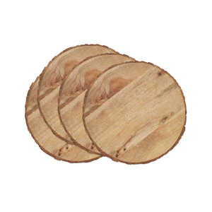 Top vente 204 bols d'assiettes de chargeur de dîner en bois naturel en forme personnalisée avec un design unique en vente - Product Image 3