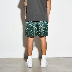 2024 pantalones cortos de baloncesto de malla deportivos de calle personalizados para hombres, Fitness informal sublimado a la venta - Product Image 6