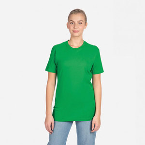 T-shirt unisexe en coton 100 % de qualité supérieure, doux, vierge, décontracté, léger, écologique, à manches courtes, pour la vente en gros (OEM) - Product Image 3