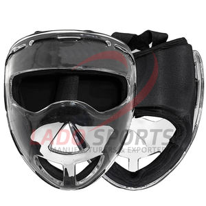 หมวกกันน็อคฮอกกี้ในสนามใส่สบายแผ่นด้านในด้านในด้านในแผ่นปิดด้านพร้อมหน้ากากใบหน้าน้ำหนักเบา - Product Image 3